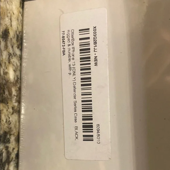 OtterBox Black Protective Phone Case for iPhone 13 Defender Series - Picture 2 of 3